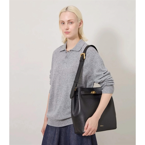 Mulberry Large Islington Bucket Black 